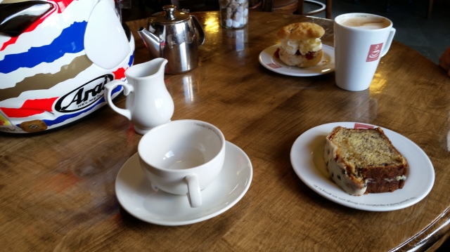 Afternoon tea break at Windermere, Lake District, UK